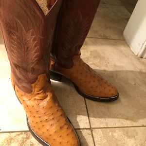 Tony Lama Ostrich Boots